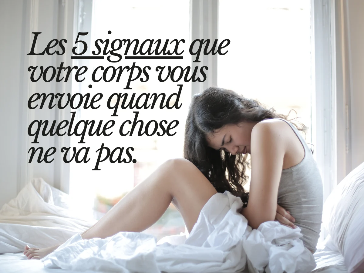 Une fille qui souffre